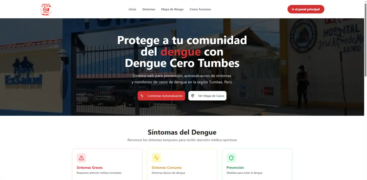 Portal de Dengue Cero Tumbes