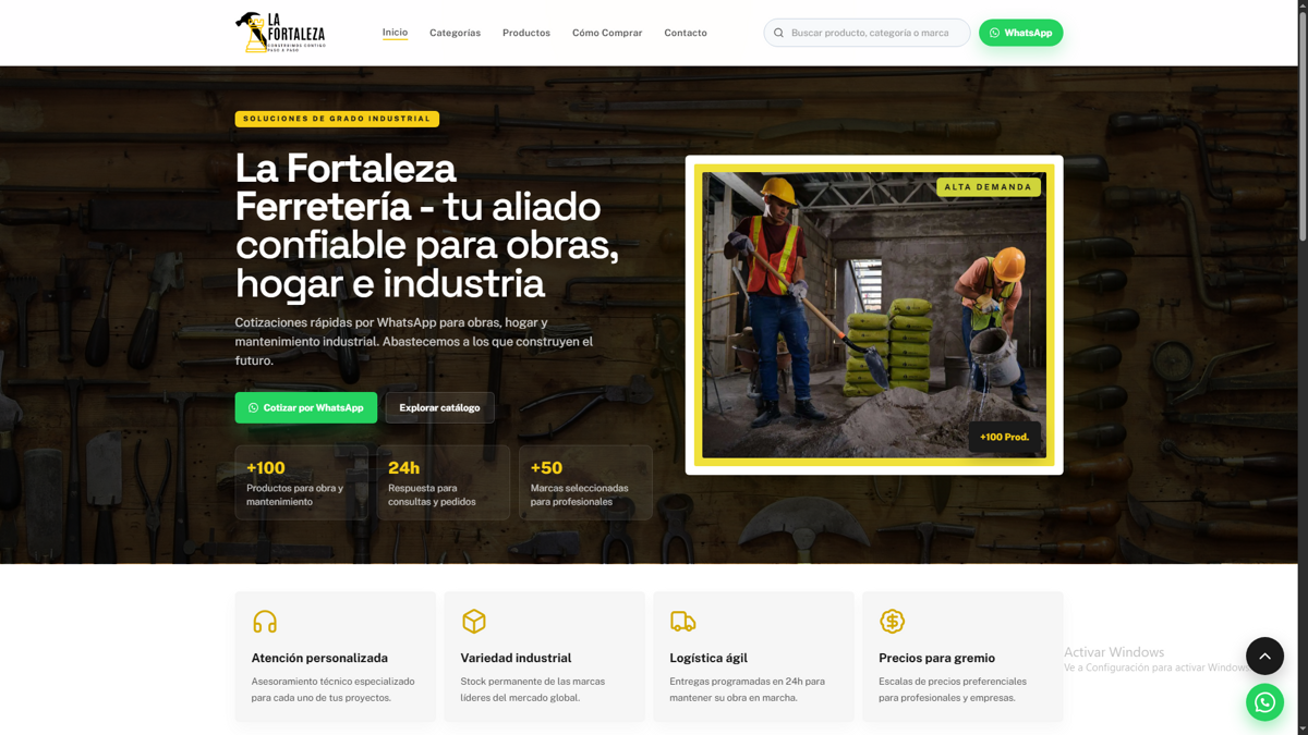 La Fortaleza - Ferretería Online