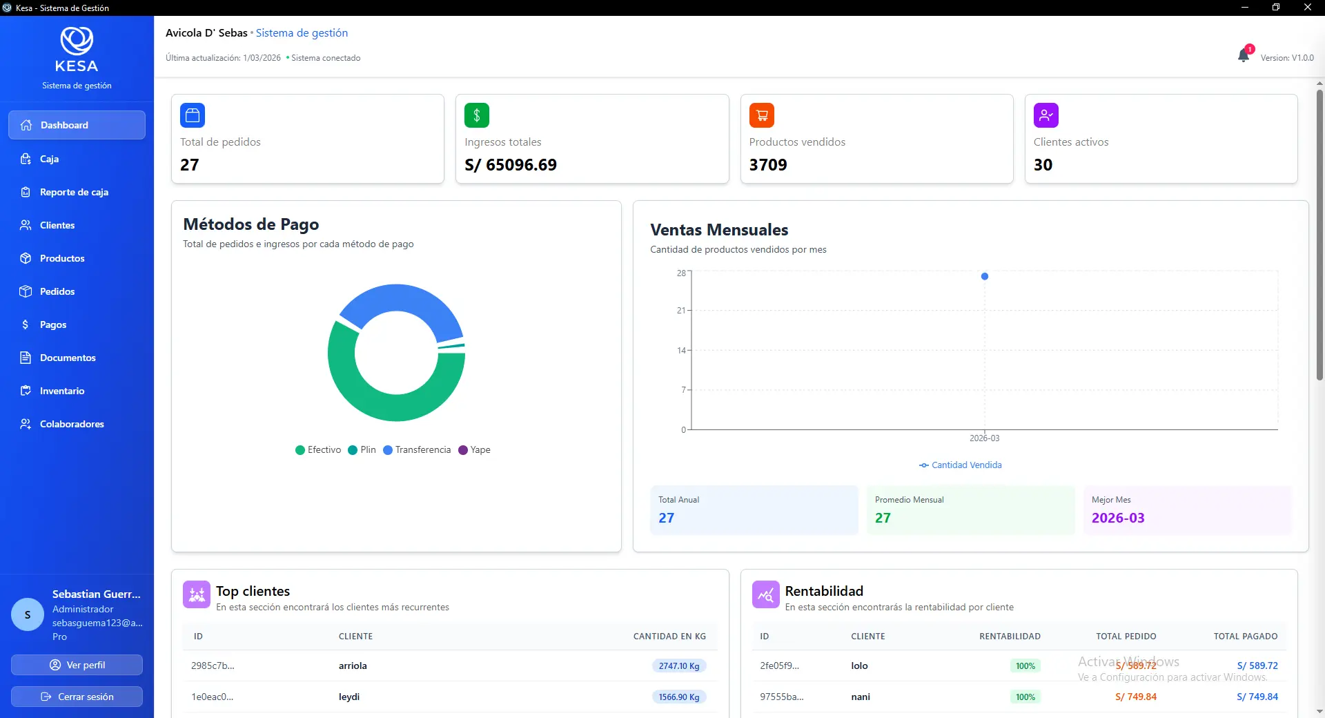 Kesasoft App - Escritorio
